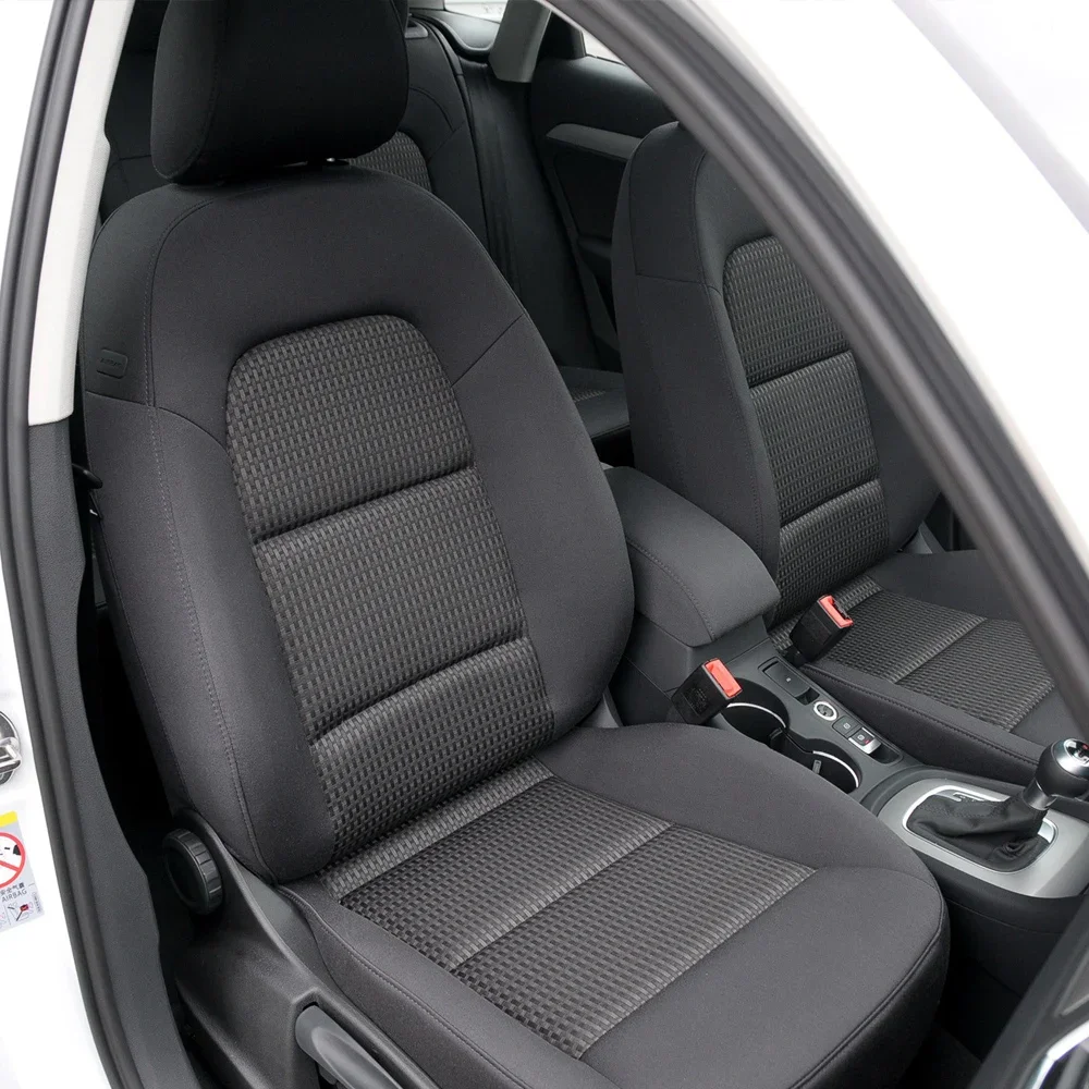 Spezieller Autositzbezug für Audi Q3 2013 2014 2015 2016 2017 2018 PU-Leder Komplettset Autositzbezüge Innenraumzubehör – Detail 2