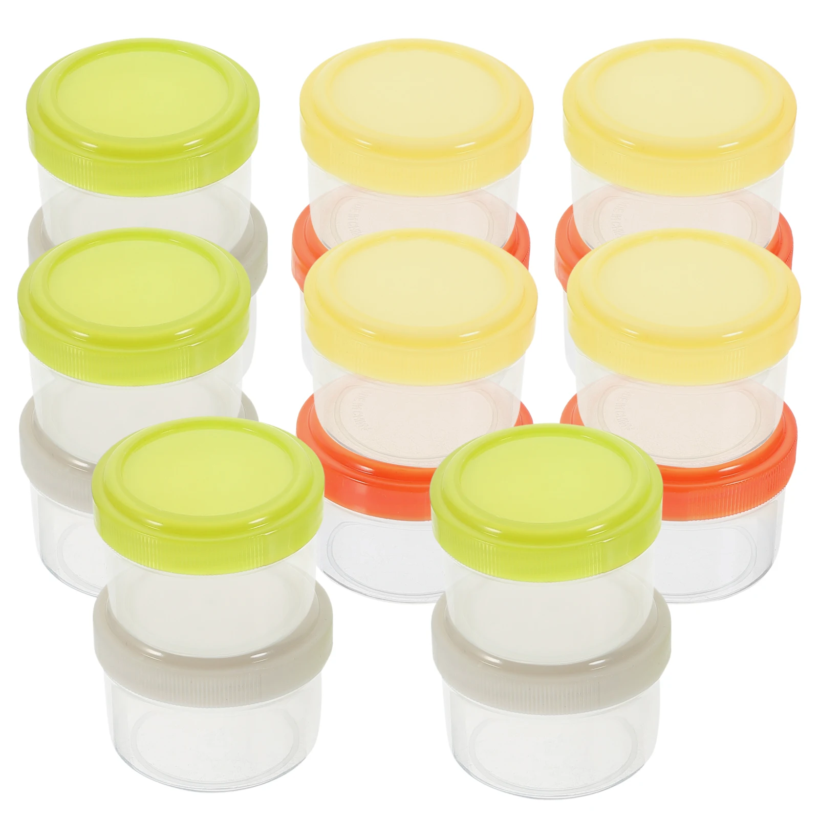 

16pcs Reusable Leakproof Sauce Condiment Containers Lids Portable Seasoning Boxes Picnic Bbq Outdoor Spice Storage