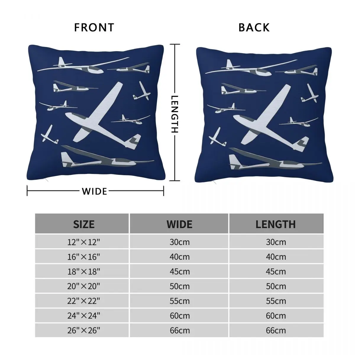 Schleicher ASW 15 Gaggle Pillowcase Polyester Linen Velvet Printed Zip Decorative Throw Pillow Case Home Cushion Case