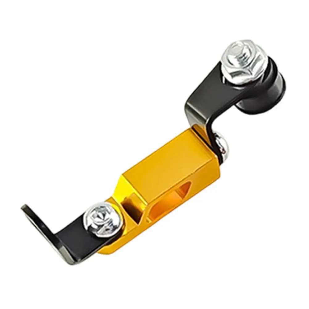Lightweight CNC Machined Aluminum Oil Cup Bracket for Motorcycle Brake Lever Reservoir Mount Offering Enhanced Performance