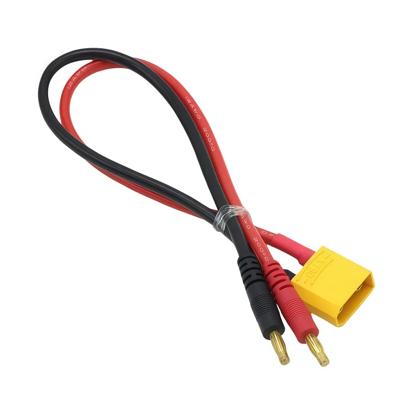 สายชาร์จ Balance B6 4.0 หัวกล้วย ต่อหัวเล็ก Tiangong XT60 T Plug XT90 XT30 30 ซม. เหมาะสำหรับเครื่องชาร์จ IMAX B6 B6AC B8