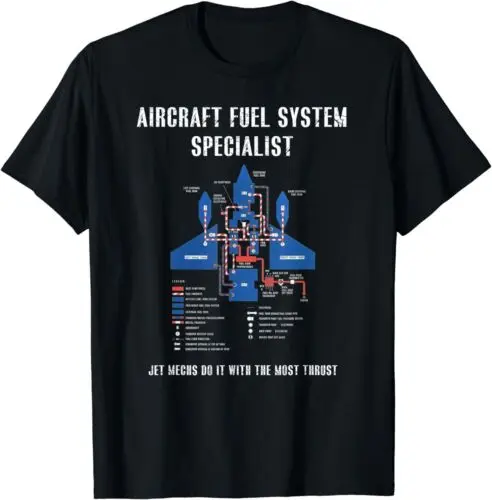 Aircraft Airplane Mechanic System Design Great Gift T-Shirt S-3XL