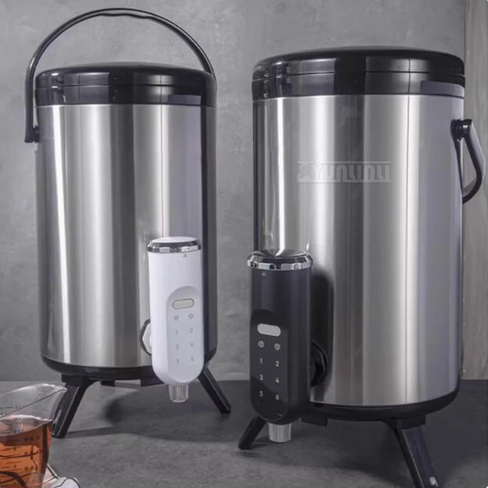 Cubo aislado de té de la leche comercial Control numérico preciso grifo cuantitativo inteligente