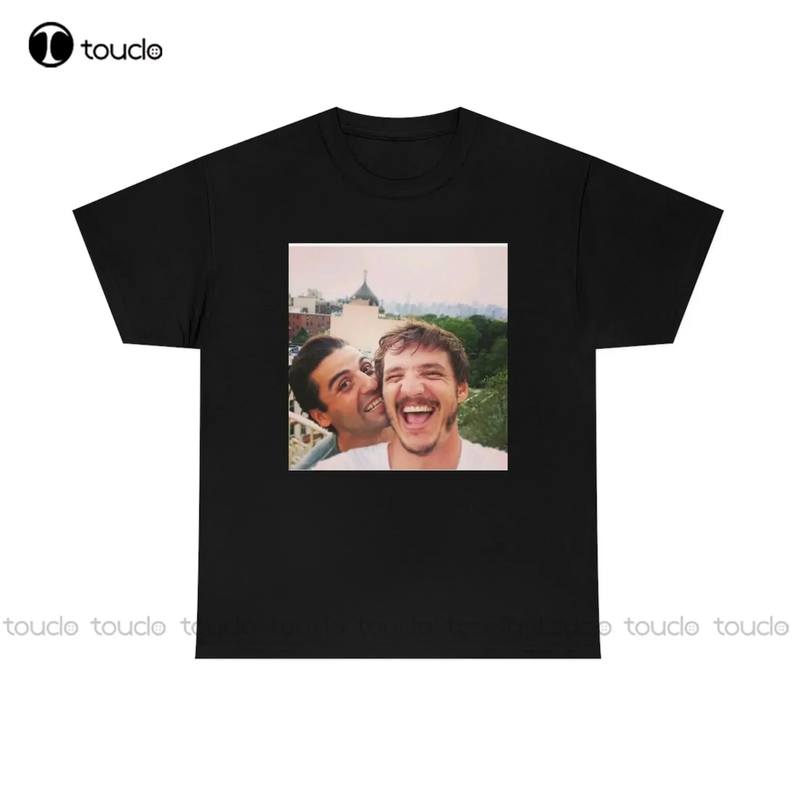Oscar Isaac Pedro Pascal Friendship T-Shirt Graphic Tees Vintage Short Sleeve Funny Tee Shirts Xs-5Xl Christmas Gift Printed Tee
