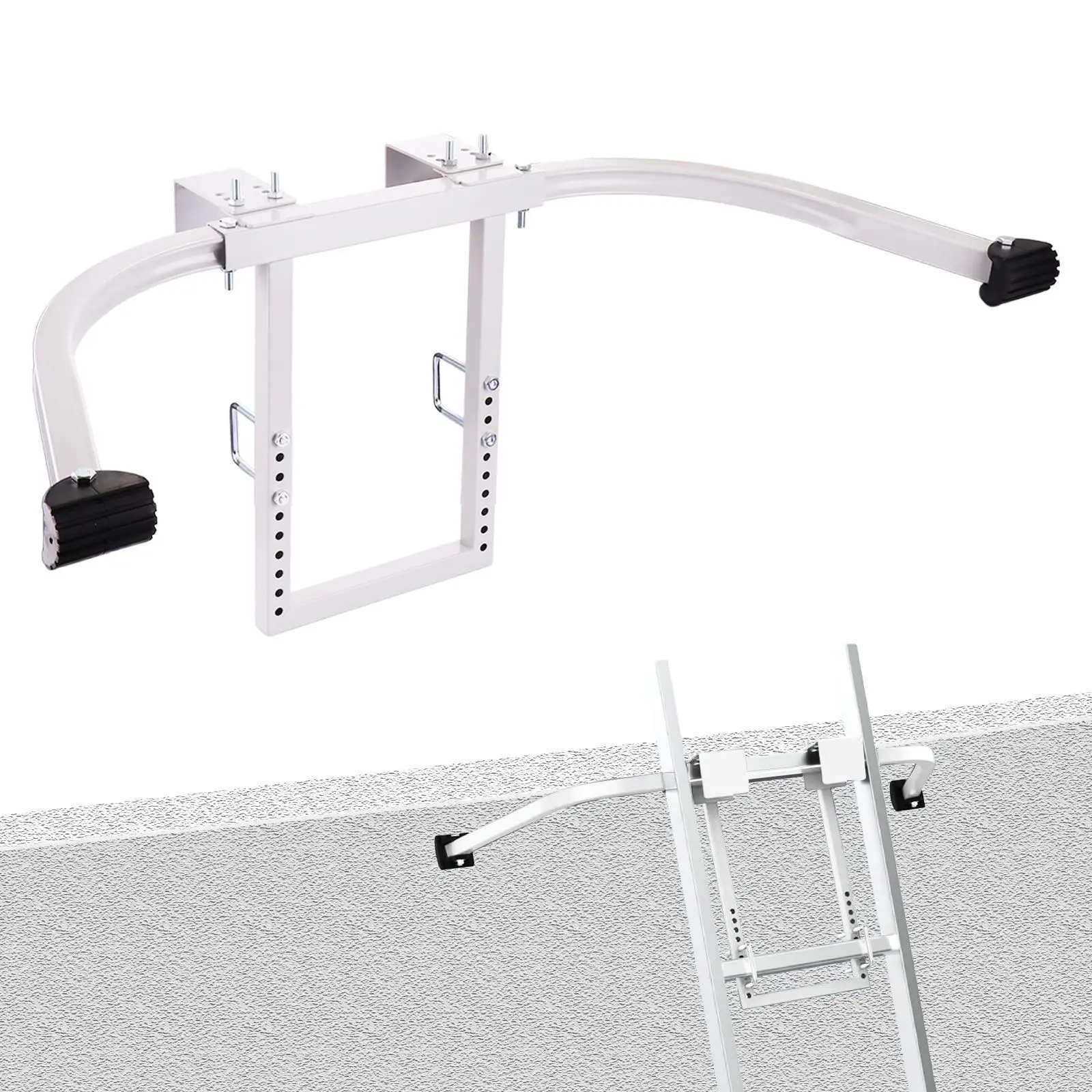 Roof Gutter Ladder Stabilizer Roof Ladder Accessories Wall Ladder Standoff for Shed Working Roof Cleaning Household Repairing