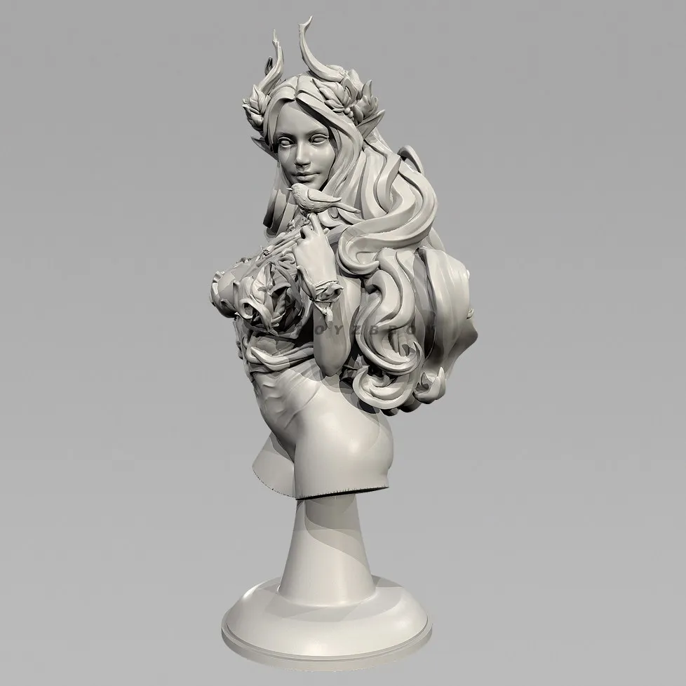 

Полная высота 75 мм, 95 мм. Наборы моделей из смолы, фигурки красавиц, бесцветные, для самостоятельной сборки (3D-печать) TD-7694/3D.