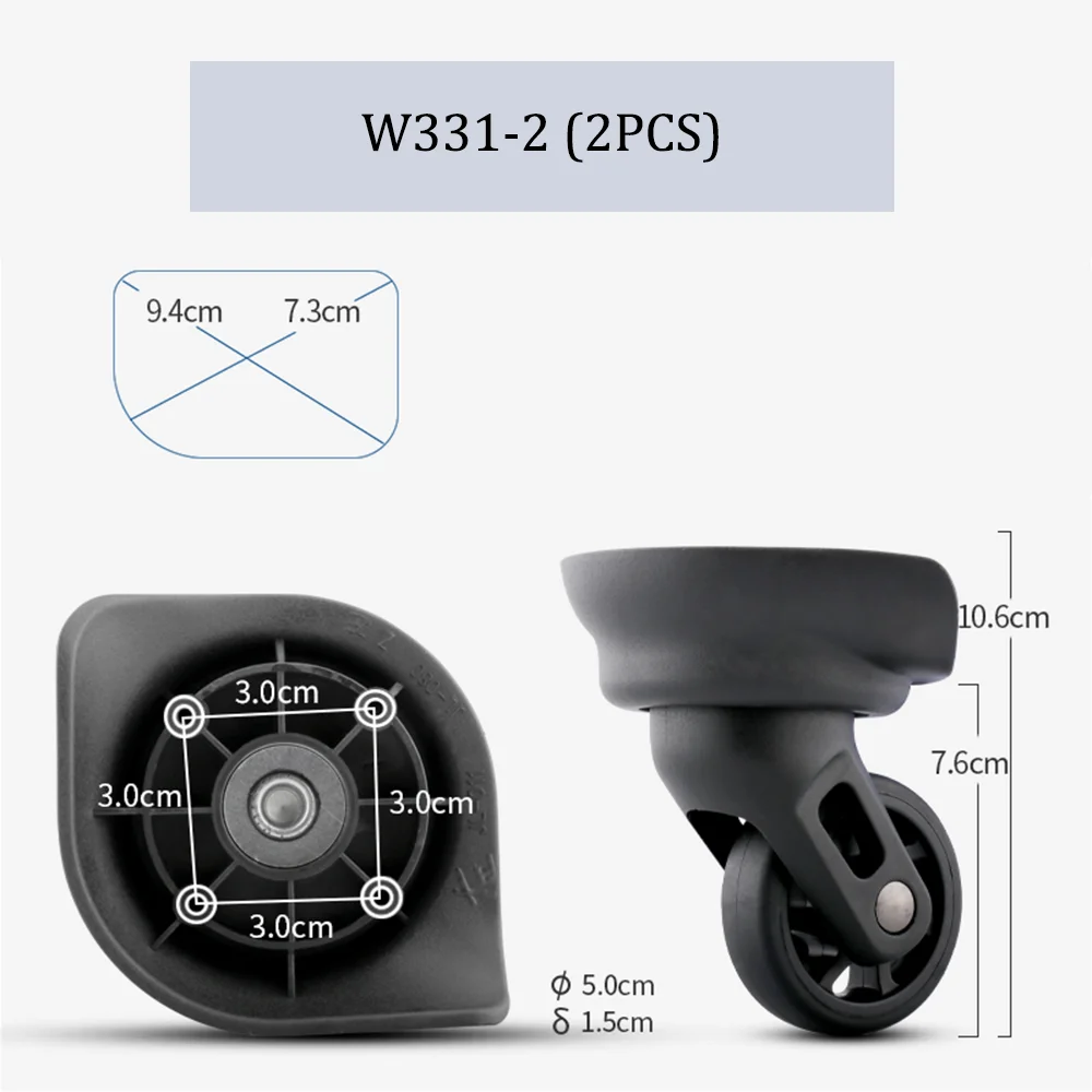 Suitable For OIWAS Suitcase Wheels Trolley Box Universal Wheel Accessories Suitcase Pulley Rollers Repairing Maintenance Parts