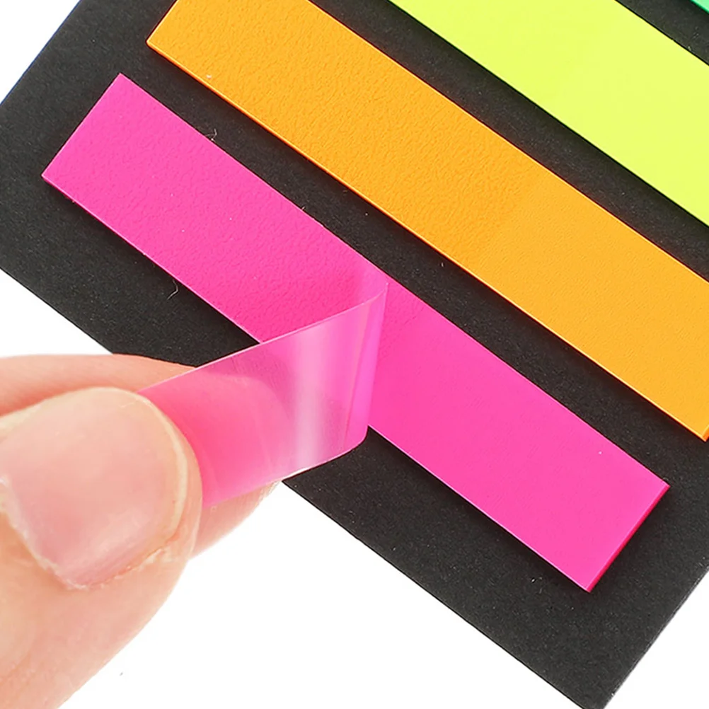

10 Ultra Thin Colorful Transparent Stickers Pastel Folder Tabs Soda Page Markers Highlight Strips Reading Divider Note Indexes