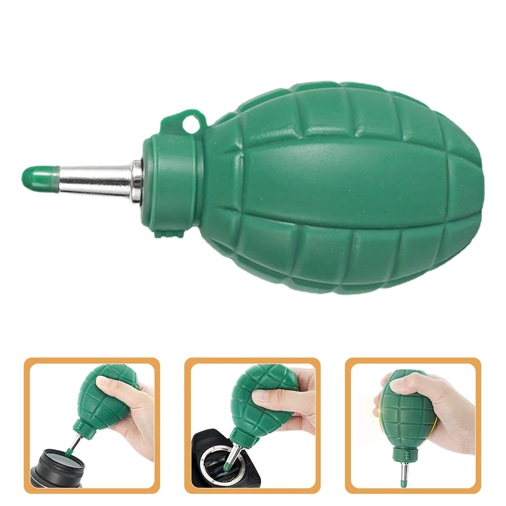 Rocket Blower Lens Cleaning Air Compressed Duster Blowing Ball Green Silica Gel Eyelashes Extension Cleaners