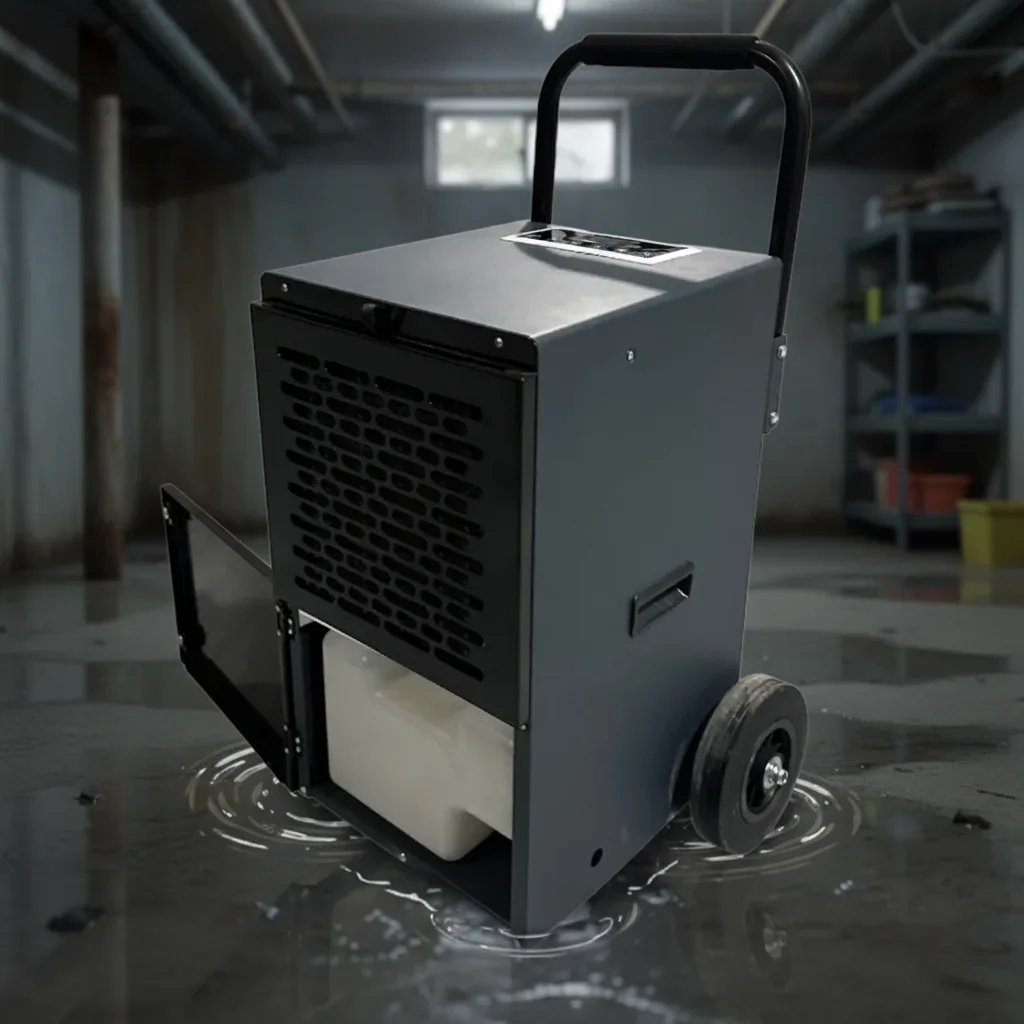 50L Industrial Dehumidifier Por Commercial Dehumidifier for Water Damage Restoration and Building Reconstruction
