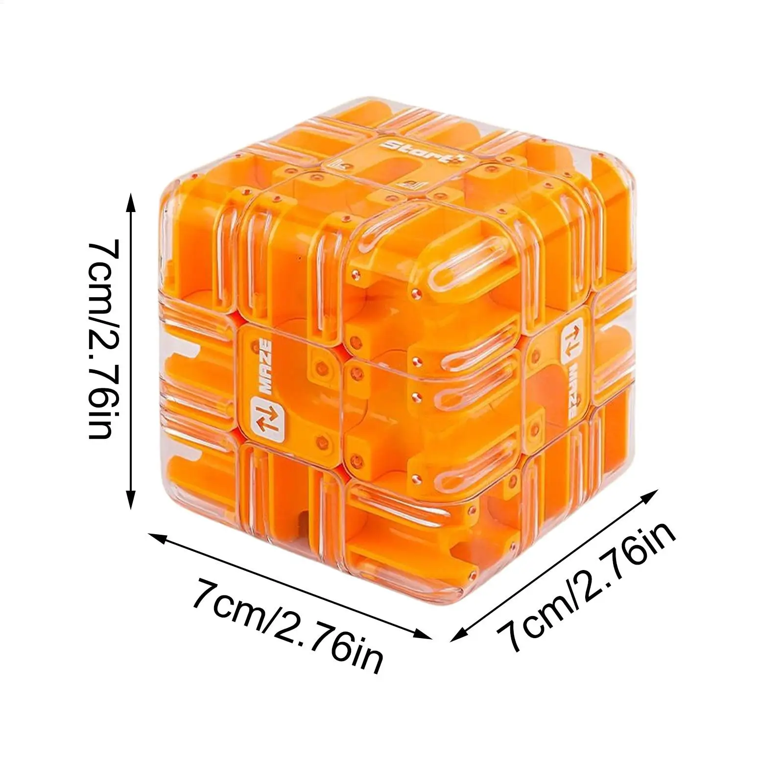 Puzzle Maze Cube 3D Puzzle Besar Teka-teki Otak Berpikir Logis Maze Cube Ball untuk Dewasa Remaja Anak-anak Laki-laki Perempuan Rumah Perjalanan