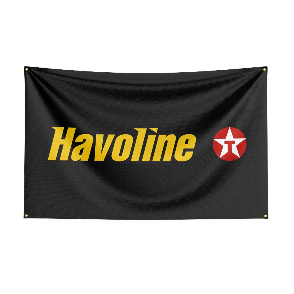 H-H-av-o-li-ne Fuel Flag For Oil Station Garage Tuning Workshop studio fan collection home ornament
