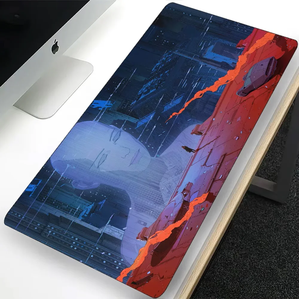 

Большой игровой коврик для мыши Blade Runner 2049, компьютерный коврик для мыши, компьютерный геймерский коврик для мыши ноутбука, офисный коврик для мыши XXL, клавиатура