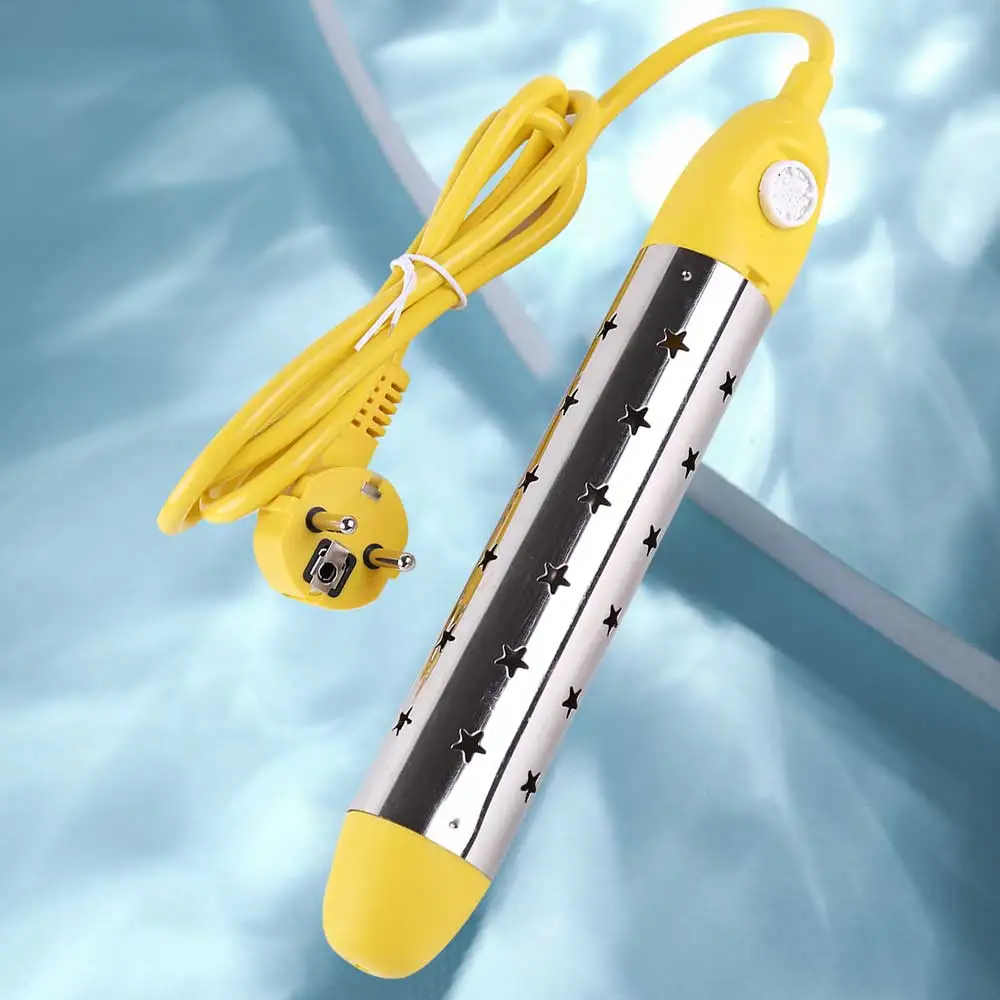 Calentador de agua para piscina, caldera de calefacción de 2000/2500W, bañera de natación, inmersión, Solar caliente, inteligente, automático, apagado rápido, portátil