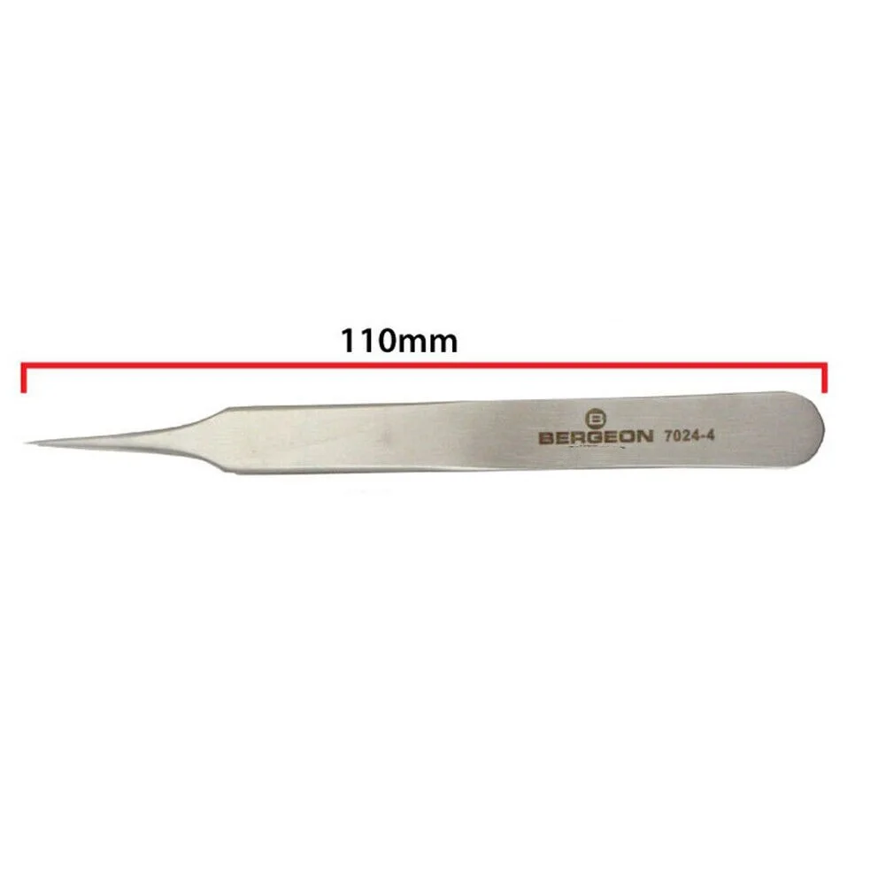 Bergeon 7024-4 Anti Magnetic Tweezers Size 110mm Watchmaker Tool