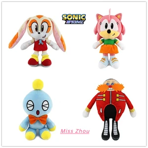 Peluche Sonic Ombre Amy Rose Peluche Dessin animé Figure animée Miles Prower Poupée Dr. Eggman Jouets pour enfants Cadeaux d’anniversaire 10 meilleures peluches Shadow en vente - No 3