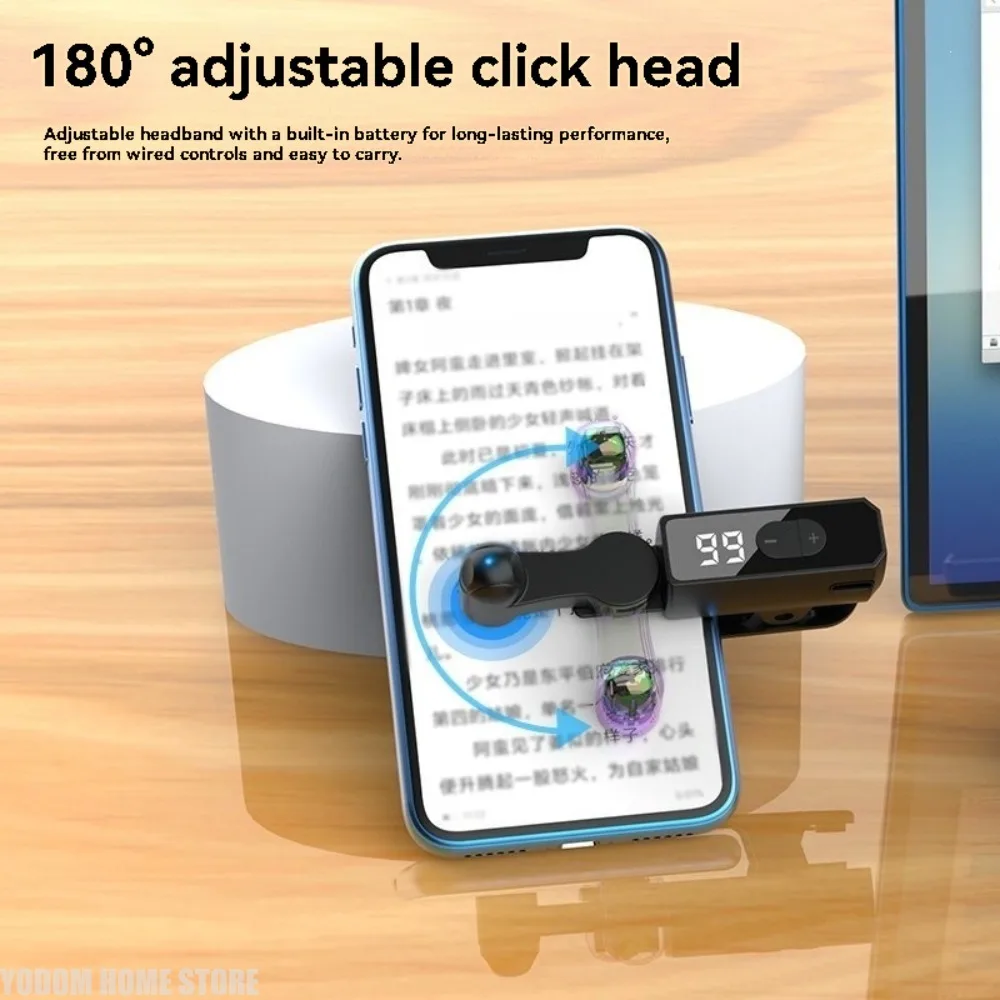 Screen Auto Clicker For Smart Phone Apps Video Live Streaming Gadget Smartphone Game Screen Touch Tripods Screen Tapper Supplies