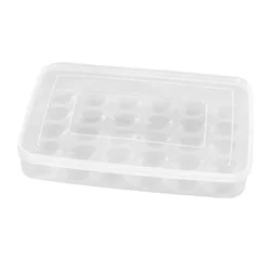 30 Grids Large Capacity Egg Shockproof Holder Plastic Egg Container with Cover Storage Box Tray for Refrigerator