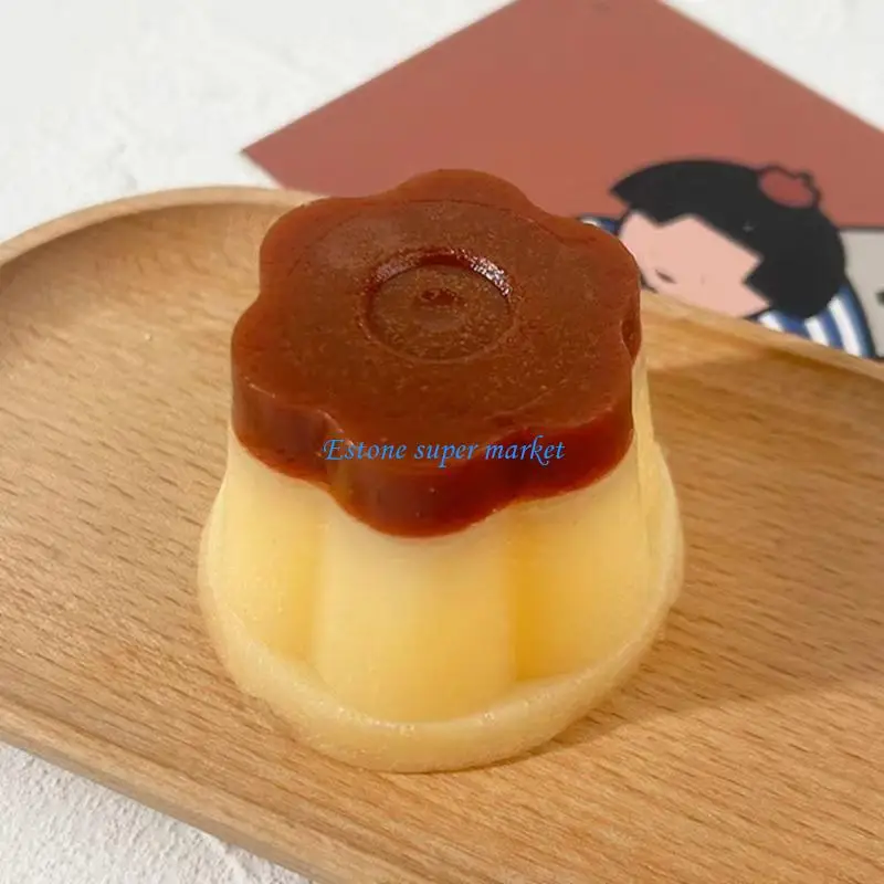 

090b мягкие TPR Squeeze Вишни пудинги медленное восходящее игрушечное восприятие стресса.