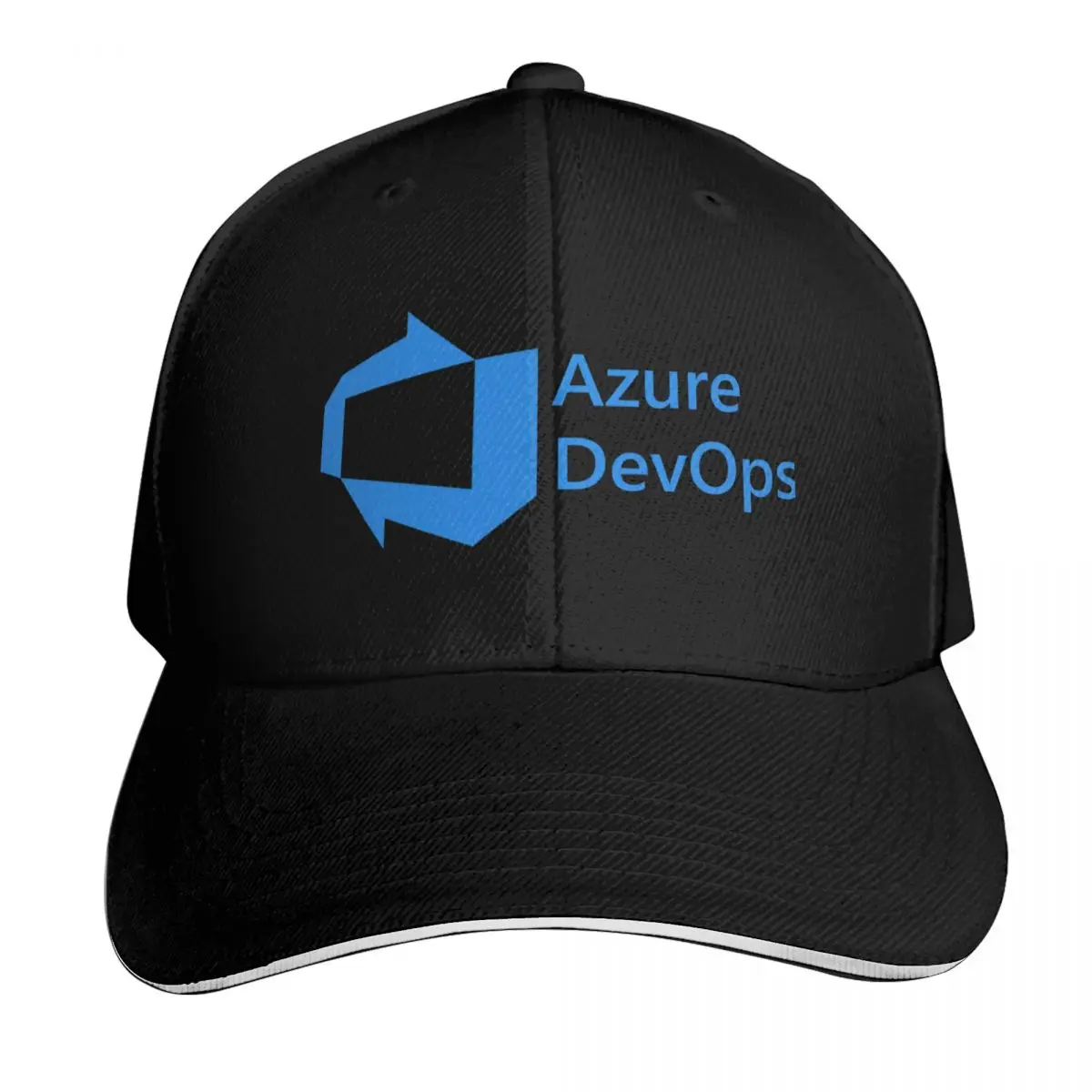 Azure DevOps Baseball Cap Adjustable Buckle Closure Moisture Wicking Quick Dry Curved Brim Classic Fit