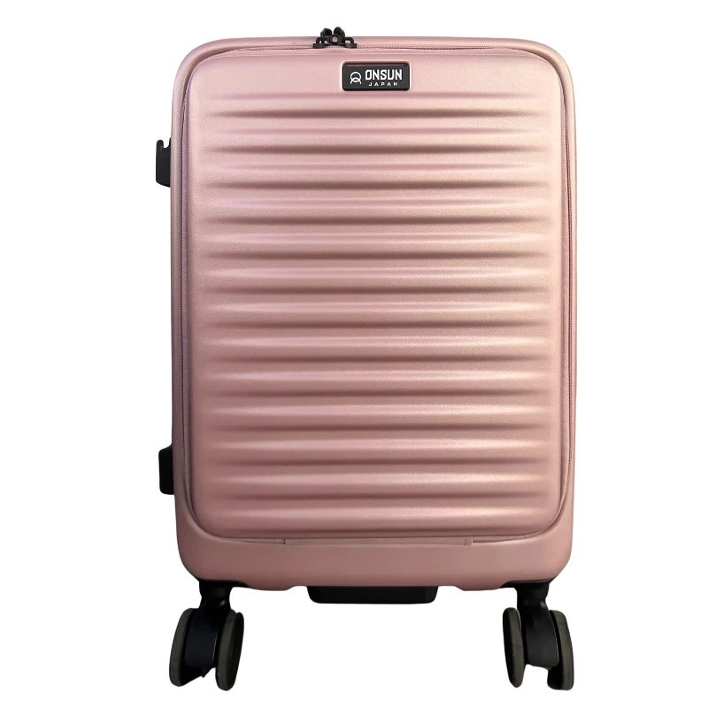 Available in a Variety of Colors Business Luggage  Four Wheels Hard Luggage