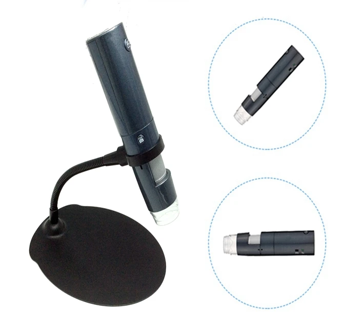 Adjustable Magnification 600x Digital Magnifying Glass With 8 Led Light for Factory Price