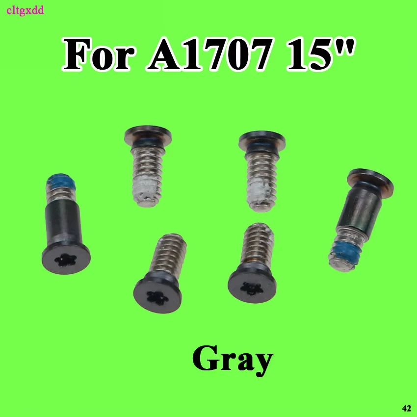 1 Set 13" 15" 17" Laptop-Unterabdeckung Reparatur-Schrauben-Kit Kompatibel mit A1278 A1465 A1398 A1369 A1502 A1706 A1707 A1708 A12 – Detail 5