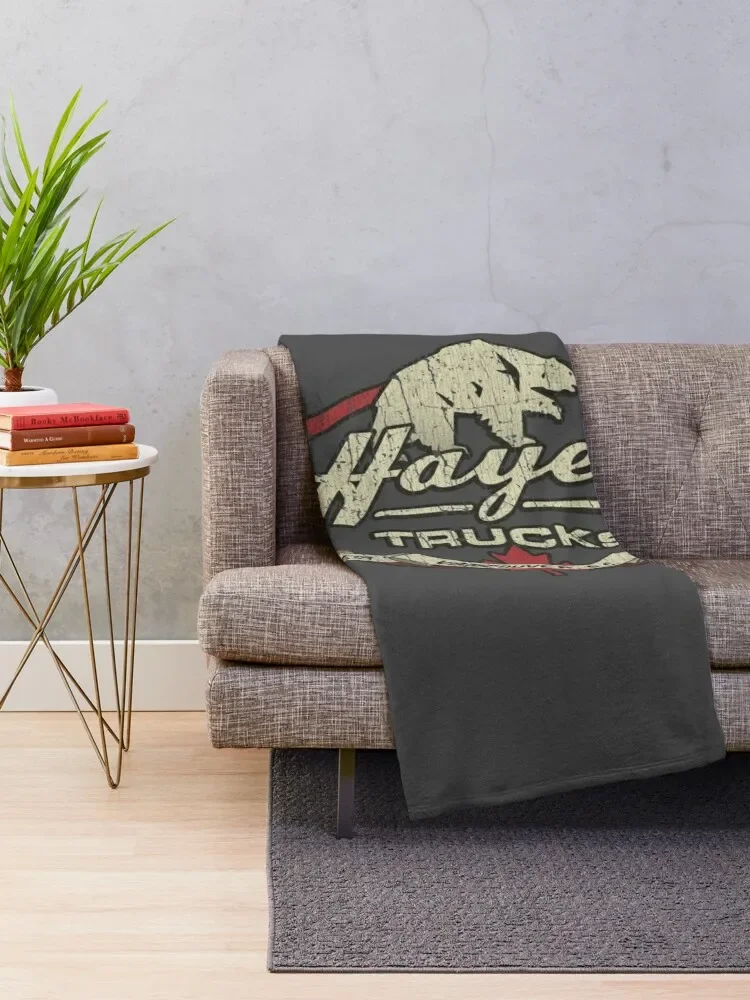 Hayes Trucks 1971 Throw Blanket Sofa Throw Sofa Large Thin Blankets