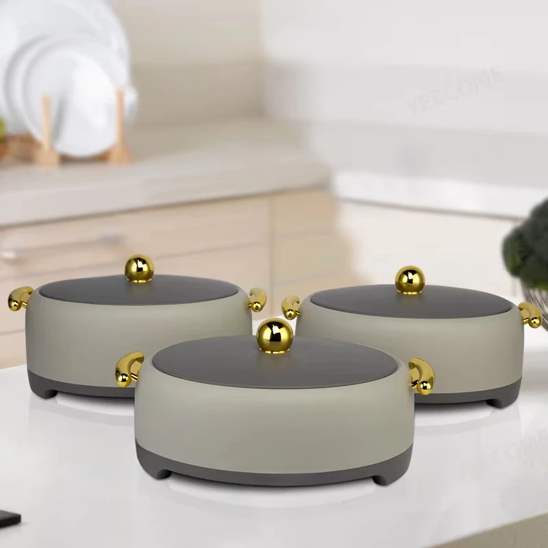 Stay Hot Deluxe Food Warmer Oval Fondue Set