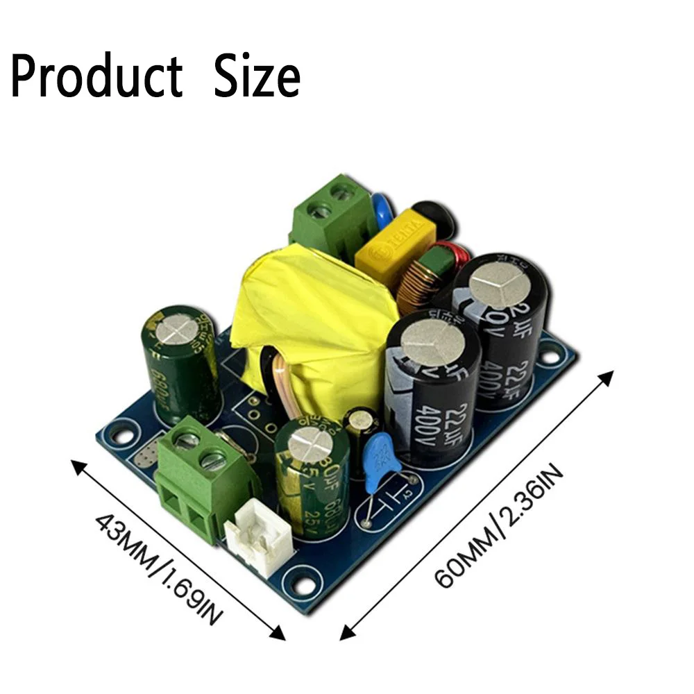AC-DC Isolamento Switch Power Module, Módulo De Redução De Tensão, Step Down Buck Converter Board, AC90-250V a 12V, 3.3A, 40W