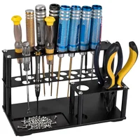 Support de rangement pour tournevis 9IMOD T1, kit d'outils multifonctionnels de réparation, support de bureau pour tournevis hexagonal cruciforme 5