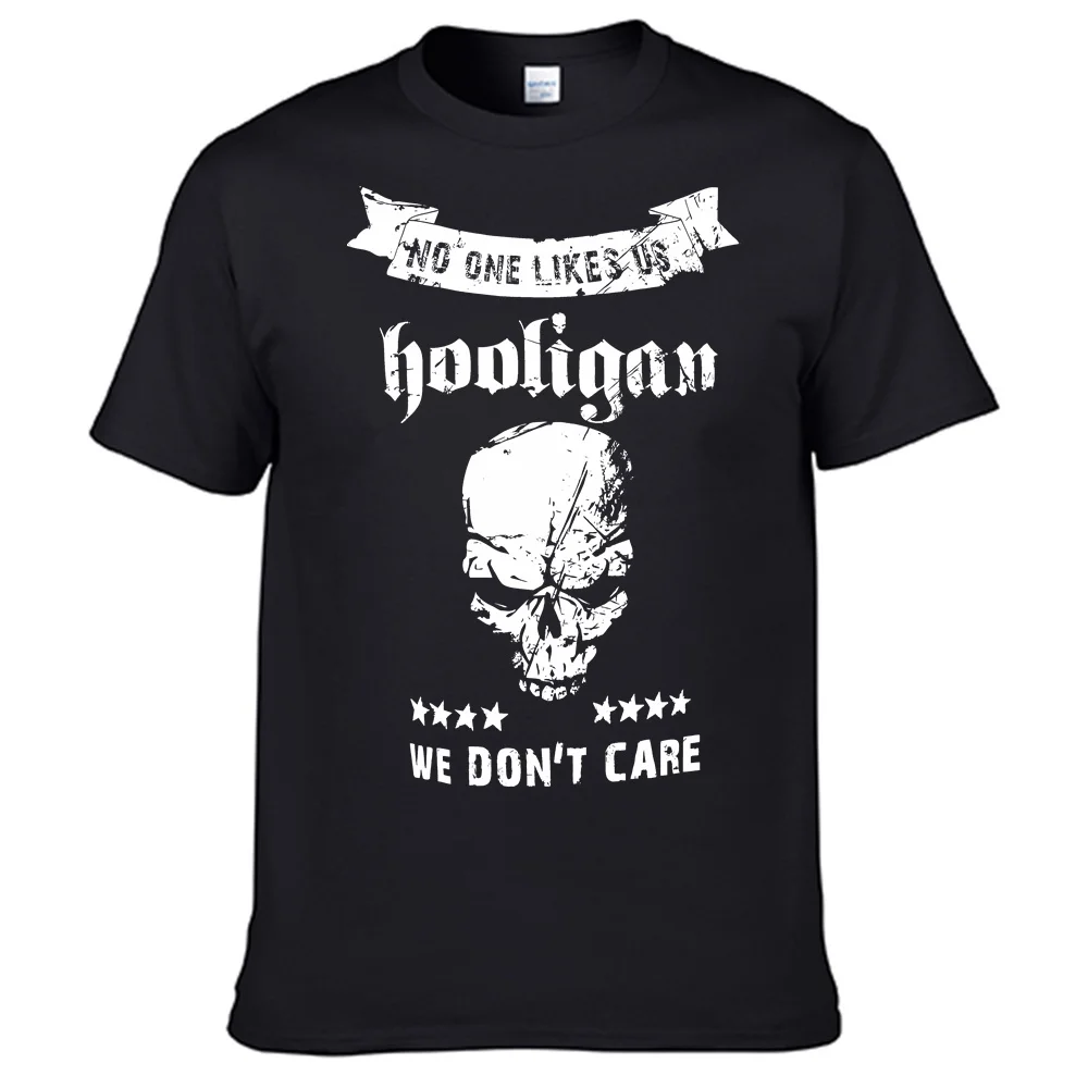 Hooligans T Shirt 100% Cotton Men Shirt N00