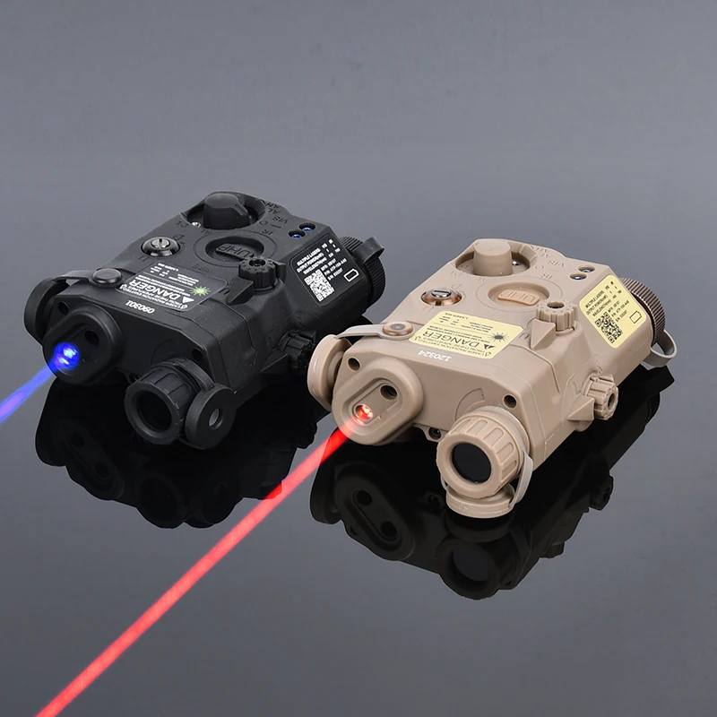 WADSN Airsoft LA-5B PEQ15 Laser Red / Green / Blue Dot Indicator PEQ-15 Single Lasers Hunting Weapon Light Fit 20mm Rail NO IR