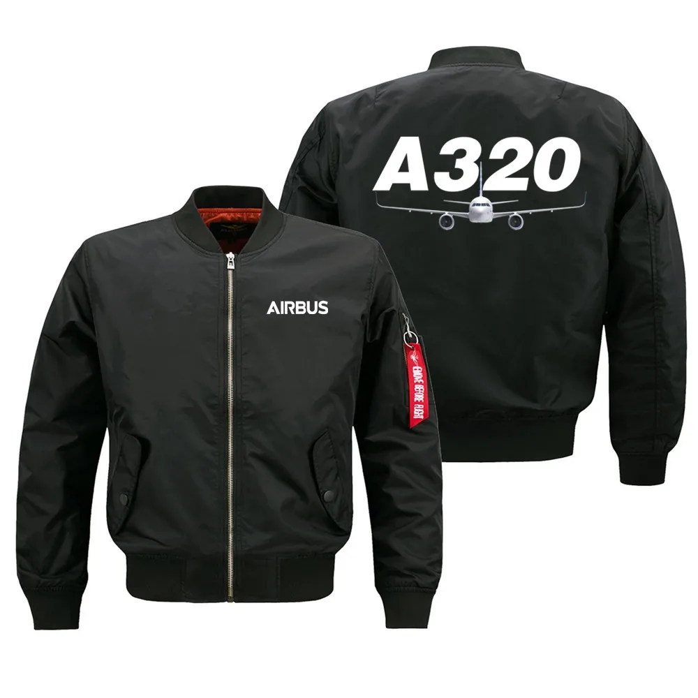 

Flight Outdoor Military Airbus A320 Aviation Pilots Ma1 Bomber Jacket Coats for Men Streetwear Casual Baseball Jacket