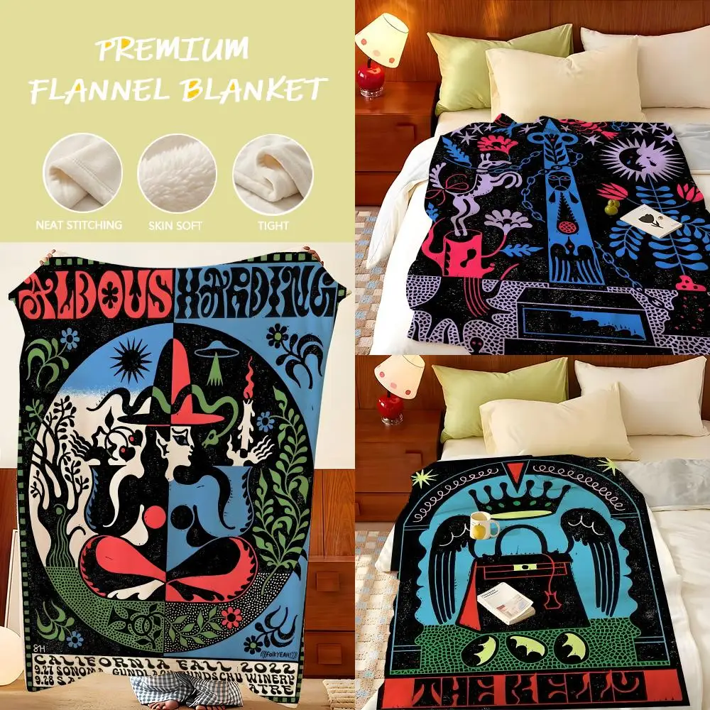 Artist S-Sophy H-Hollington Throw Flannel Throw Blanket, Lightweight Cozy, Durable Washable cute Cool