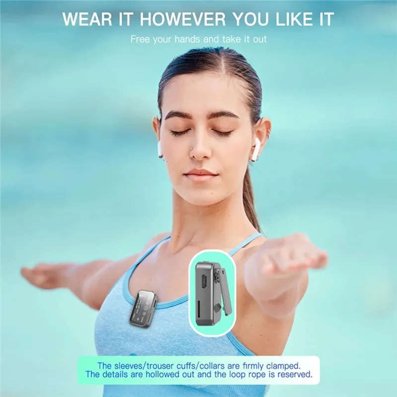 FFYY-음악 플레이어 32GB 풀 터치 스크린 블루투스 HIFI 스포츠 휴대용 백 클립 플레이어