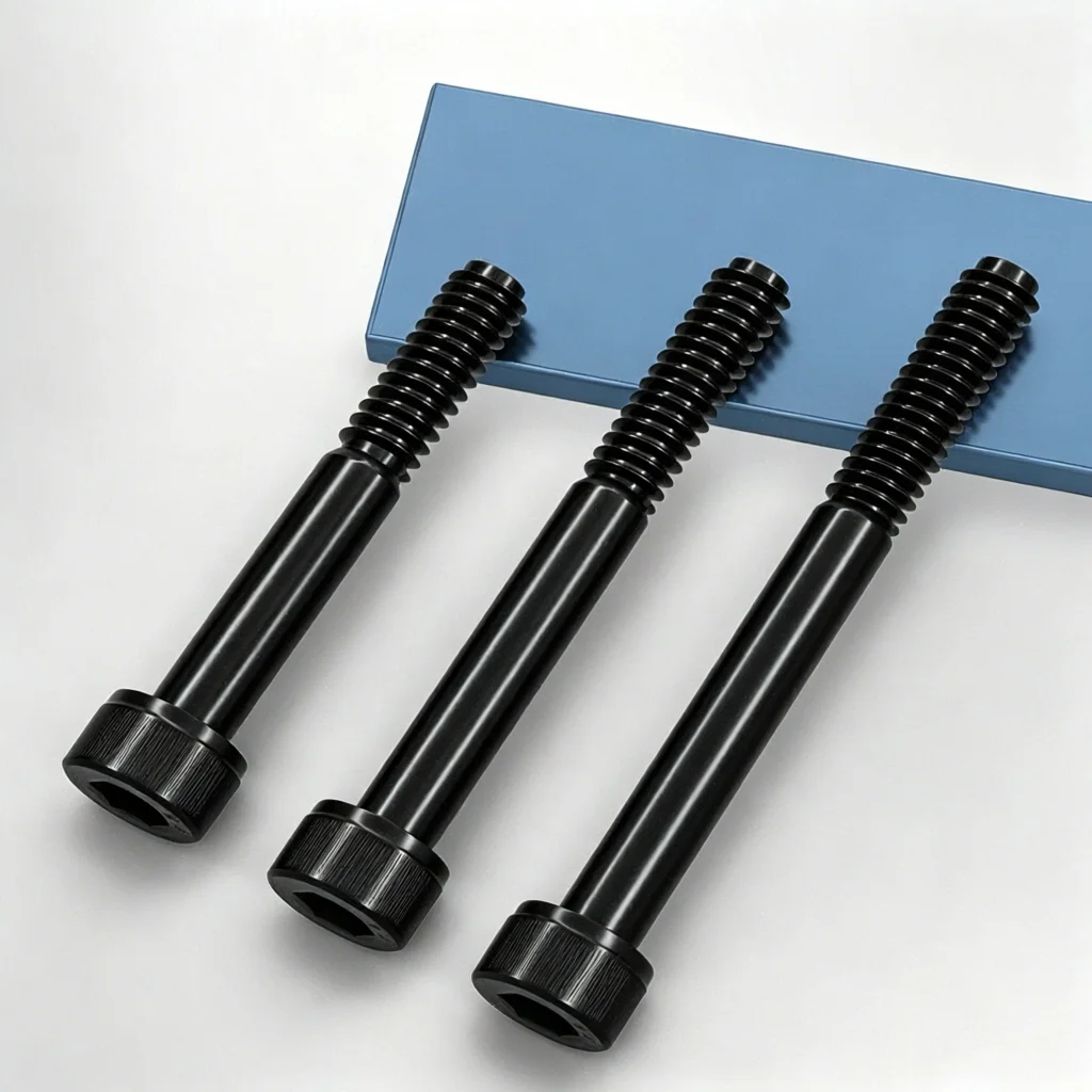 Grade 12.9 Carbon Steel Allen Bolt Ultra Long M42 M48 Black Hexagon Socket Head Cap Screw Half Thread Hex Bolts Length 140-400mm
