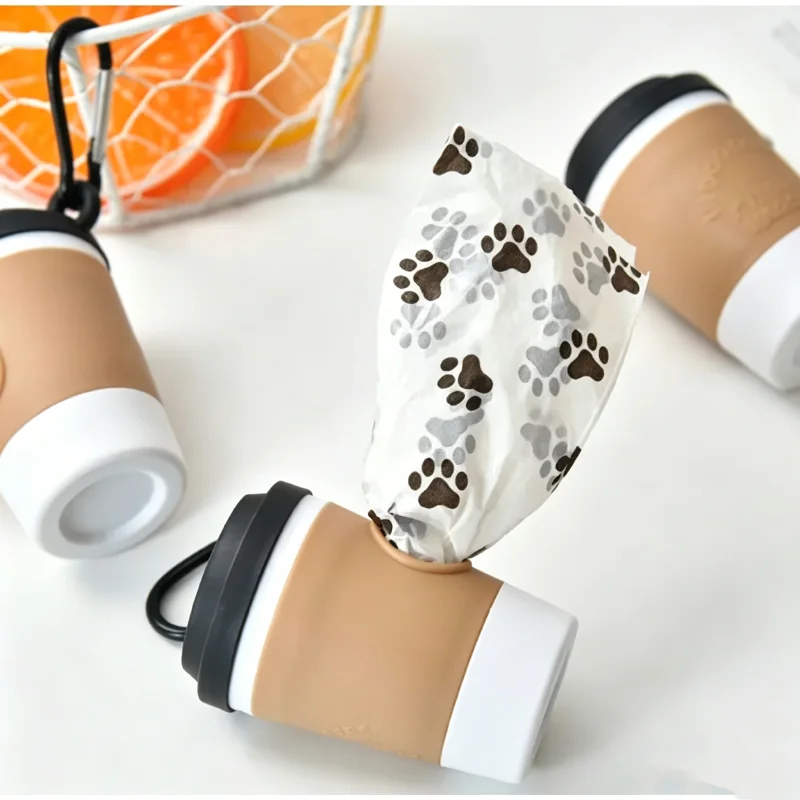 Poop Bag Dispenser - صندوق محمول لتخزين فضلات الحيوانات الأليفة