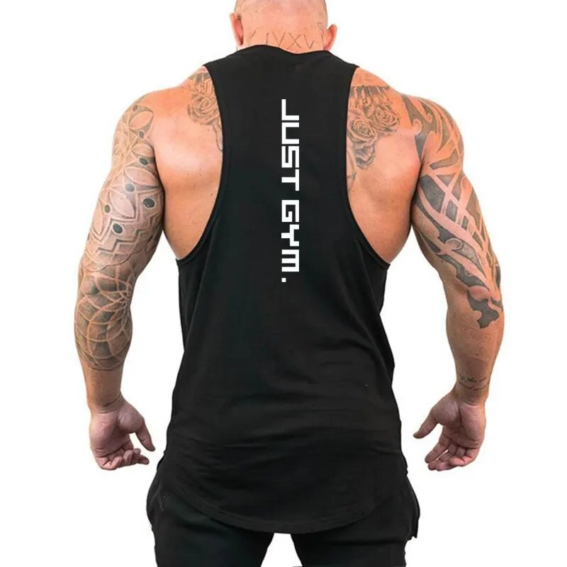 Men\'s Jogging Undershirt Workout Fitness Comfortable Sleeveless T-Shirt Outdoor Sports Running Fashion Breathable Loose Vest