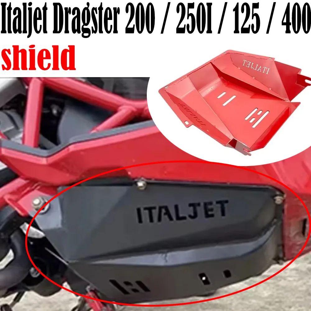 Fit Italjet Dragster 200 Accessories Engine Guard Engine Protective Cover For Italjet Dragster 200 / 250I / 125 / 400 New