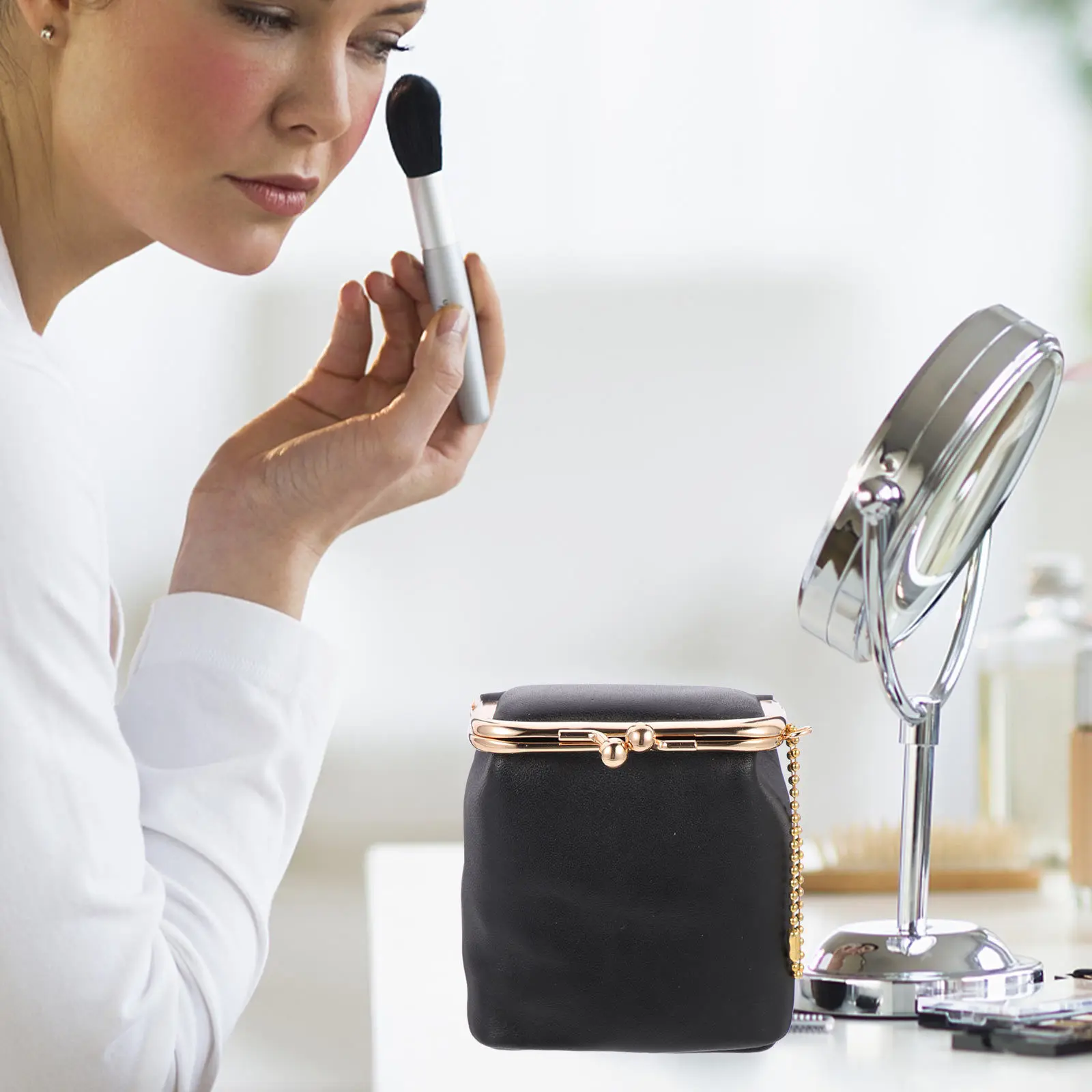 علبة أحمر الشفاه، حامل أحمر الشفاه الصغير الحساس، حامل تخزين ملمع الشفاه المحمول القابل للقفل للاستخدام في السفر في الهواء الطلق #2