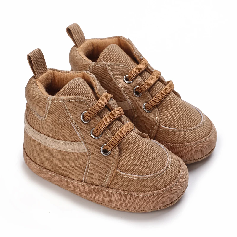 Zapatos deportivos para niños y niñas, zapatos formales para niños pequeños, suelas de goma suaves para bebés, zapatos de Primeros pasos Oxford para recién nacidos, cama de bebé S