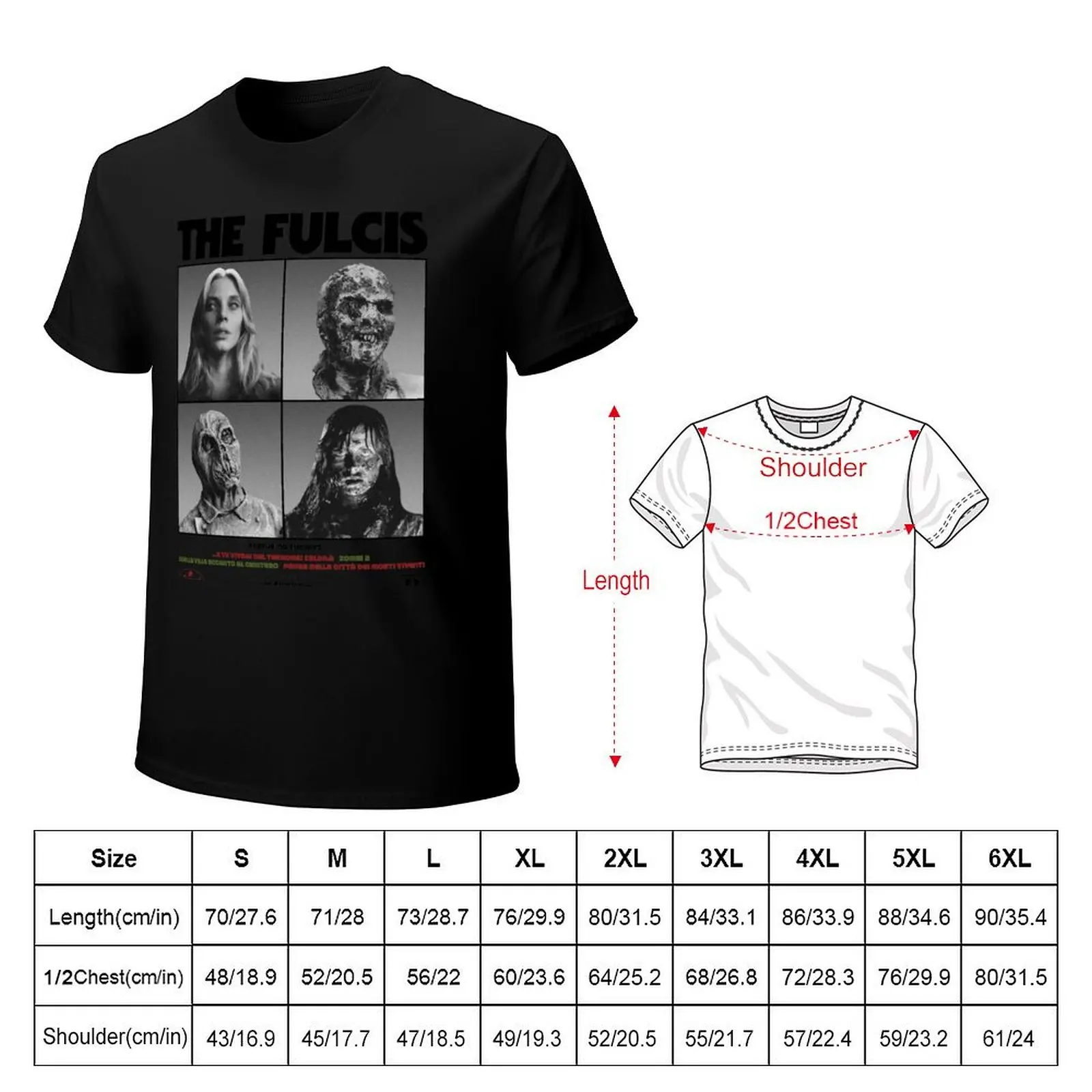 Goatess Doomwych : The Fulcis T-Shirt Big Size Loose Fit Tee Shirt