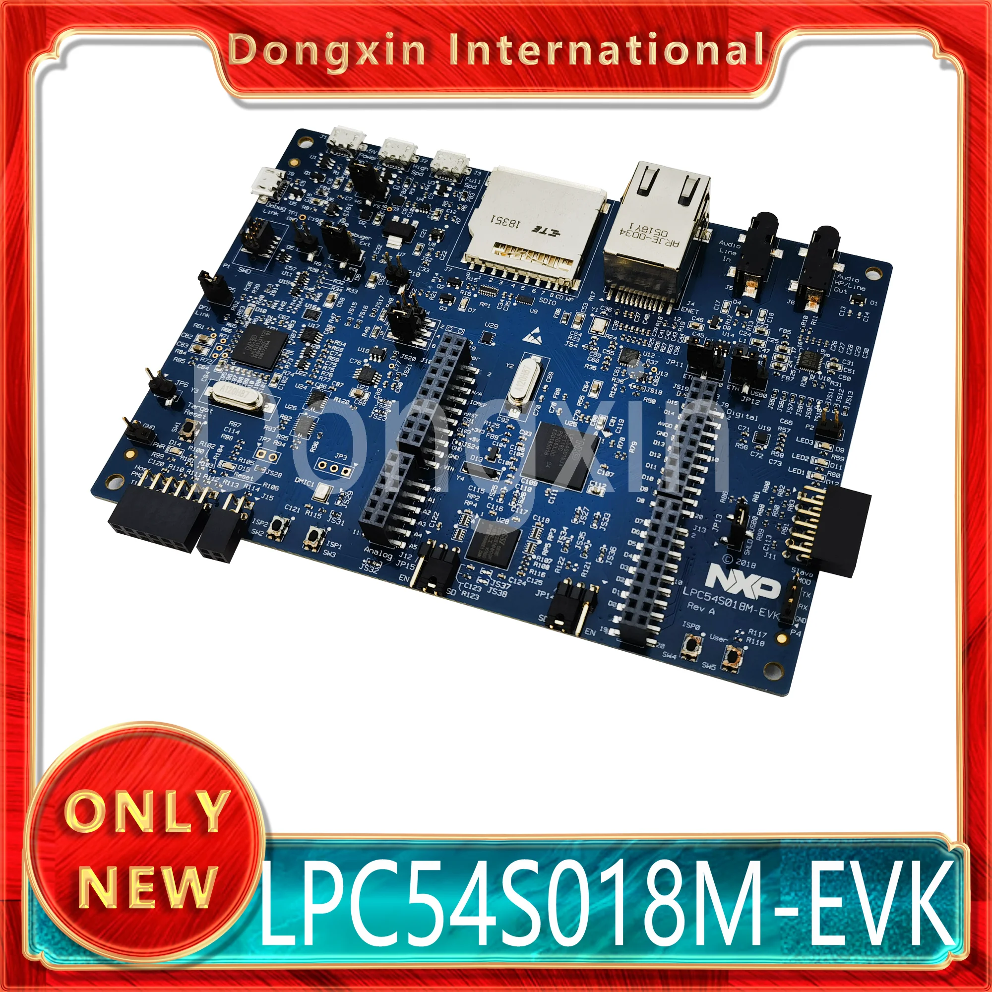 

LPC54S018M-EVK NXP LPCXpresso54S018M макетная плата микроконтроллера MCU