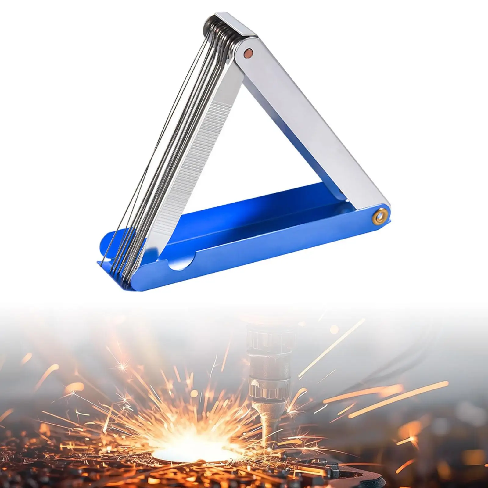 

Welding Tip Cleaners Torch Nozzle Tip Cleaner Set for Torch Tips Welder Cleaning Engine Carburetors Gas Orifices Chainsaw