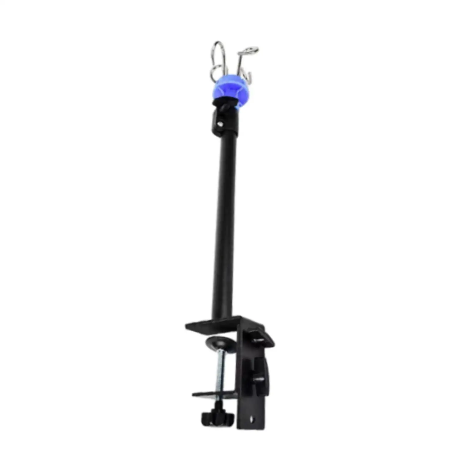 Portable Table IV Pole Adjustable Height 37-60cm Stainless Steel Drip Bag Holder for Home Care