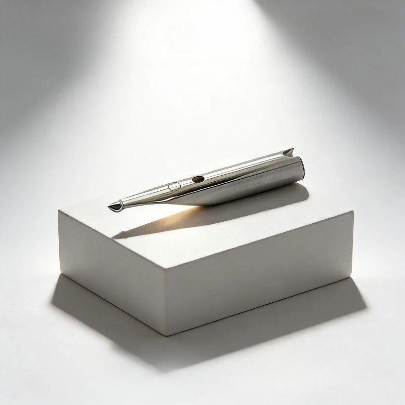 Hand Polished Pens with Dark Tip and Long Blade Grinding Pens Tips 18.5mm Hooded Nib Calligraphy Pen Tips 0.6 1.0 Pen Nibs
