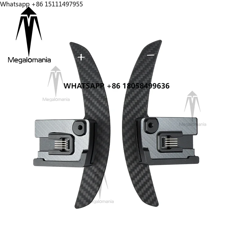 Car Interior Accessories Steering Wheel Carbon Fiber Magnetic Shift Paddle for ford  2022-2024 Bronco