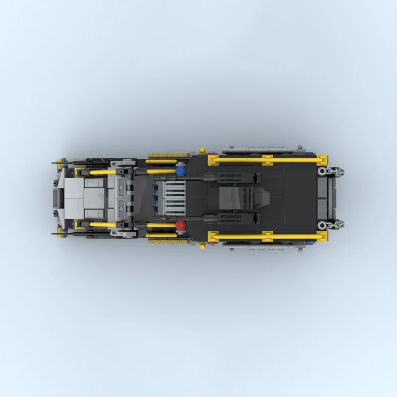 688 stücke MOC Doomsday Stil Bewaffneter Polizeiwagen Carsed Modell Bausteine Montieren Weihnachten Geschenk DIY Idee Ziegel Kinder Spielzeug Geburtstag