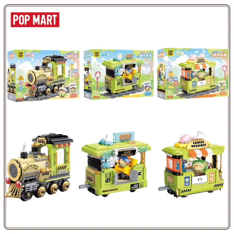 

Toptoy Little Parrot Bebe Time Train Series Building Blocks Toy Train Toy Assembly Puzzle Graduation Toy Ornament Birthday Gift